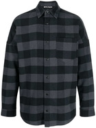 PALM ANGELS - Check Pattern Cotton Shirt