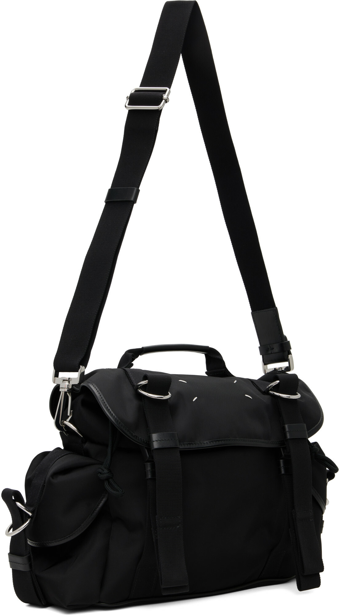 Maison Margiela Black Small High Tech Messenger Bag