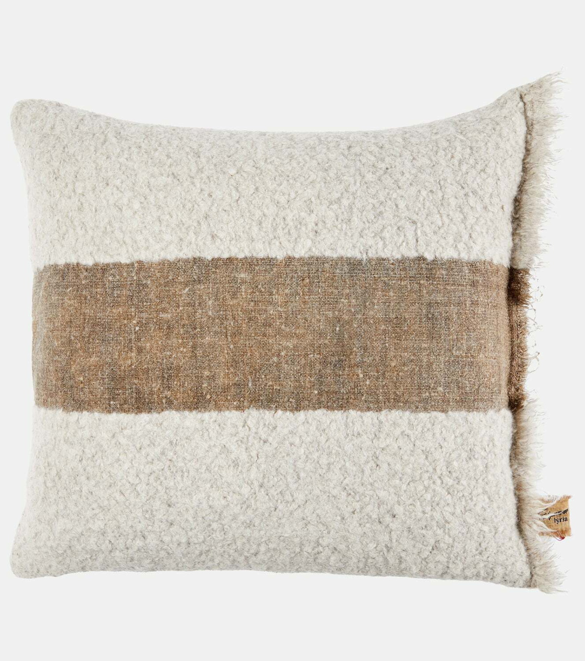 The House of Lyria Cimide alpaca and silk-blend cushion