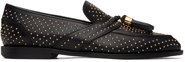 Photo: Human Recreational Services Black Stud Del Rey Loafers