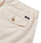 Faherty - Linen and Cotton-Blend Drawstring Shorts - Neutrals