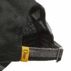 Dime Men's Classic Logo Plaid Cap in Washed Black