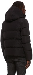 Dsquared2 Black Down Hooded Coat