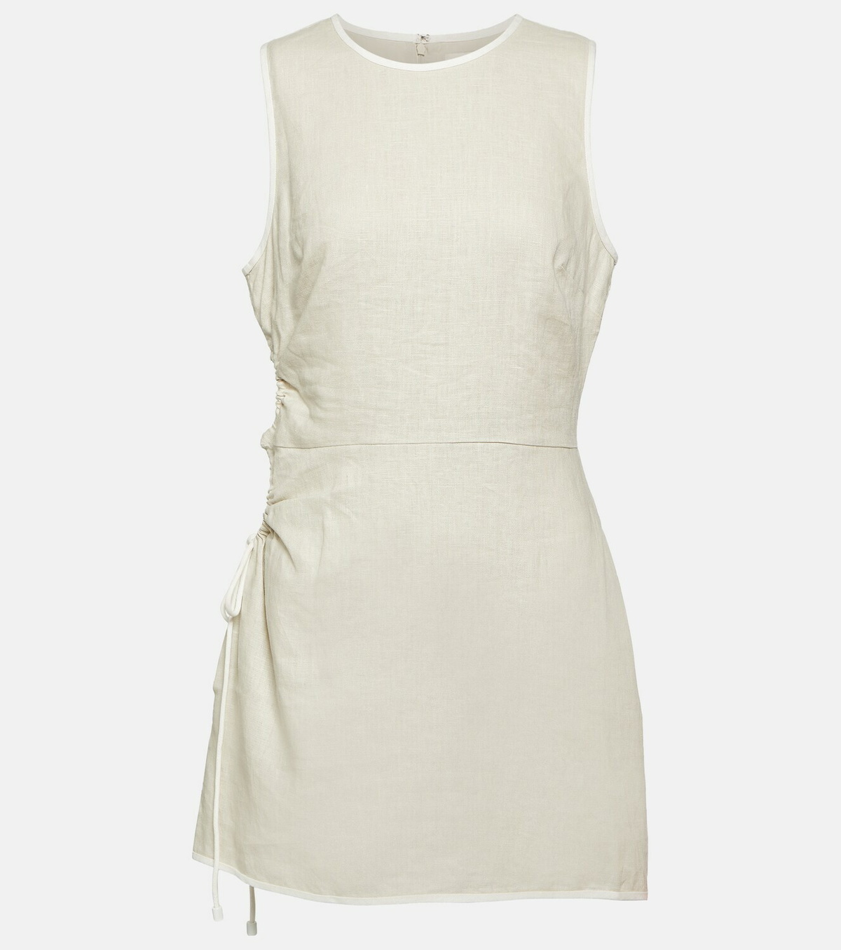 chinese dress ladies Noemi Halter Mini Dress | Ivory