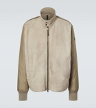 Moncler Lountere leather jacket