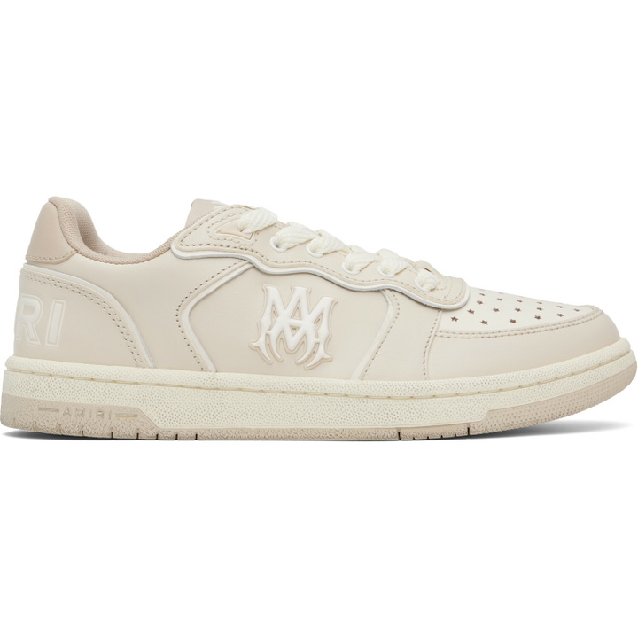 Photo: AMIRI Beige Newport Sneakers