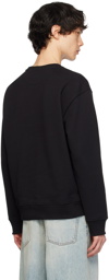 Valentino Black Printed Sweatshirt