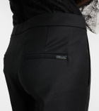 Blumarine Pleated flared pants