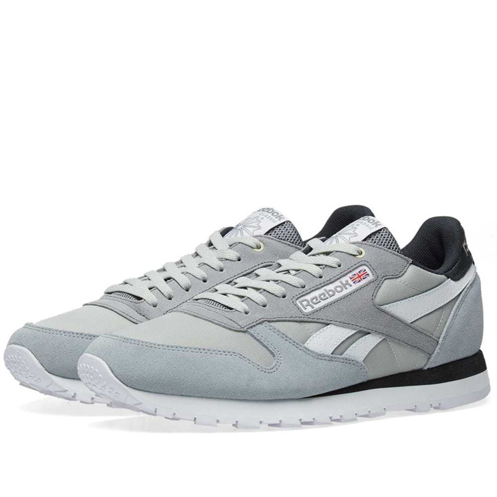 Photo: Reebok x Montana Cans Paint Classic Leather Grey