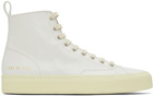 Common Projects Off-White Tournament High Sneakers