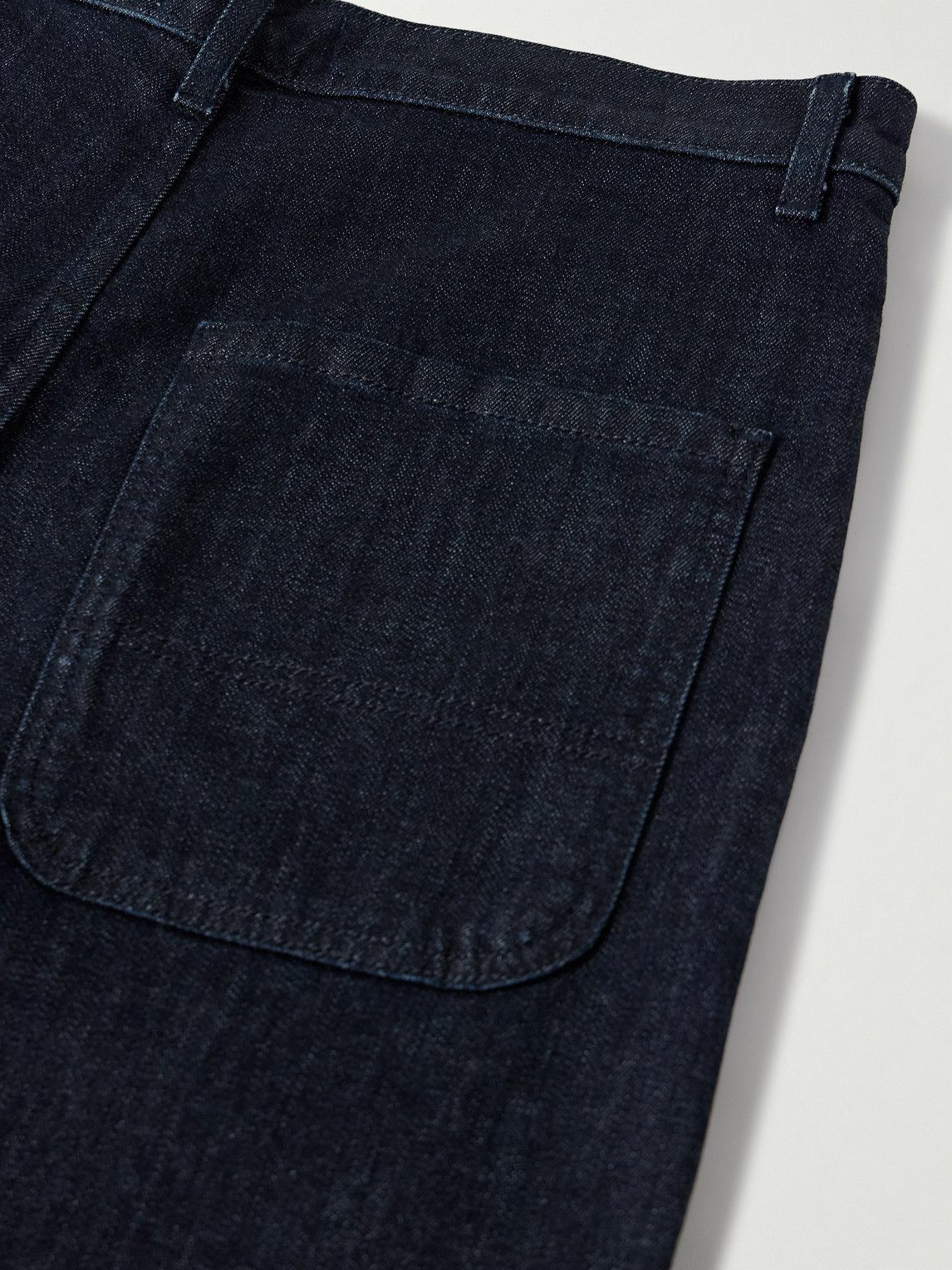 Nili Lotan - Carpenter Straight-Leg Cropped Jeans - Blue