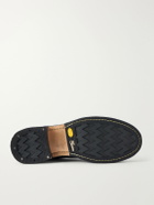 Visvim - Brigadier Hi-Folk Leather Lace-Up Boots - Black