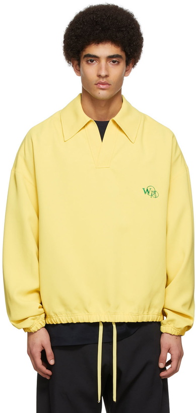 Photo: Wooyoungmi Yellow Polyester Polo