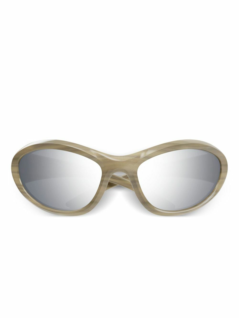 Balenciaga Eyewear Neutrals Sporty B Sunglasses