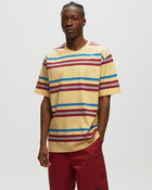 By Parra Stripeys T Shirt Multi|Yellow - Mens - Shortsleeves