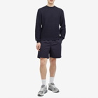 A.P.C. Men's x JJJJound Crew Knit Sweat in Dark Navy