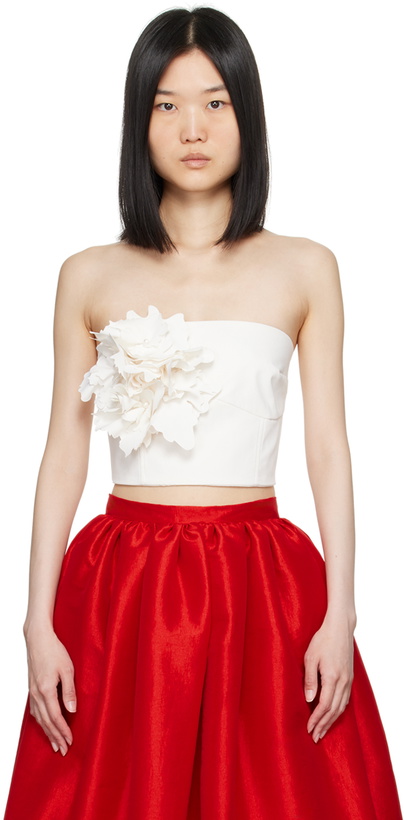 Photo: Kika Vargas SSENSE Exclusive Off-White Tank Top