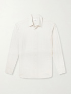 Lardini - Striped Cotton-Poplin Shirt - Neutrals