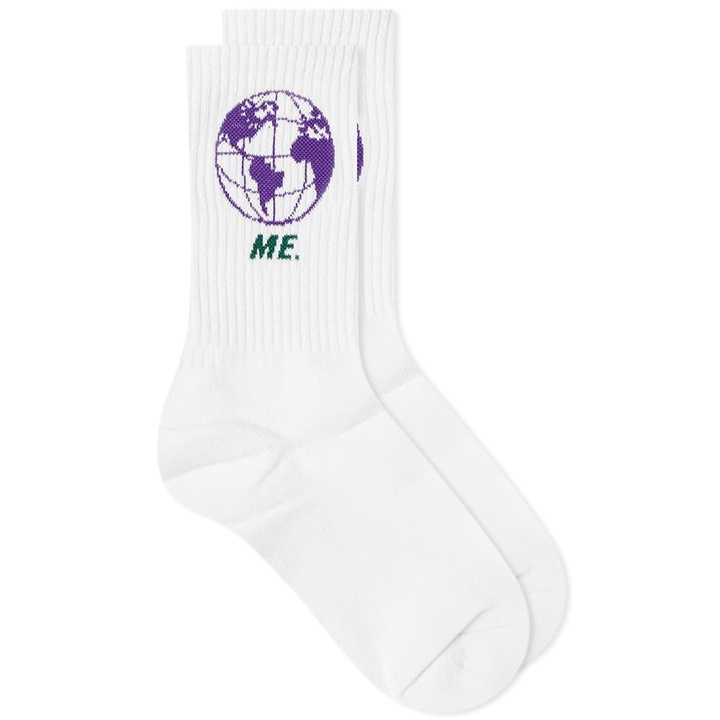 Photo: Melody Ehsani Women's ME. Worldwide Sock in White