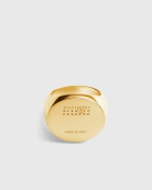 Maison Margiela MM6 RING gold Womens Jewellery