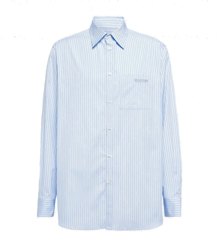 Photo: Valentino Striped cotton shirt