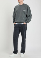 Mki Miyuki Zoku Design Studio Logo-print Cotton-blend Sweatshirt Black Other