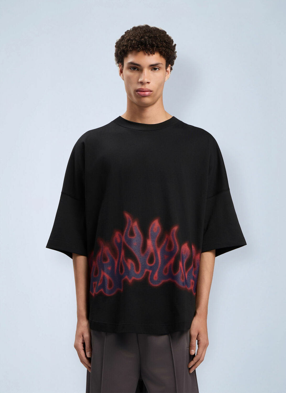 Palm Angels Flames Over T-Shirt