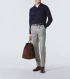 Brunello Cucinelli Cotton polo sweater