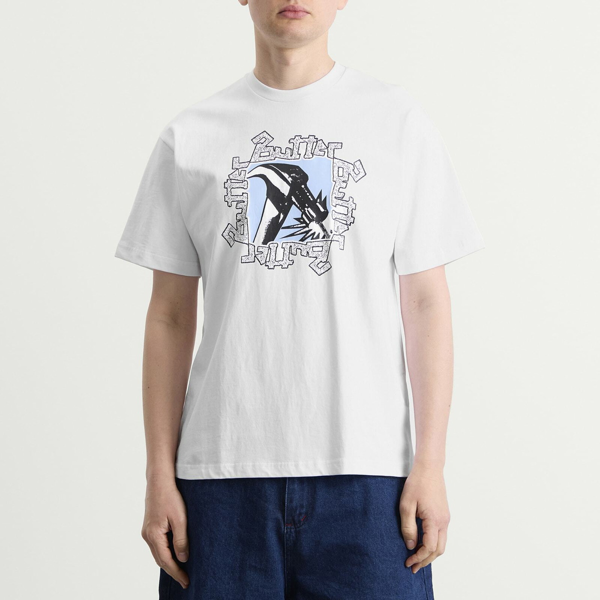 Butter Goods Men's Hammer T-Shirt in White