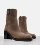 Brunello Cucinelli Suede ankle boots