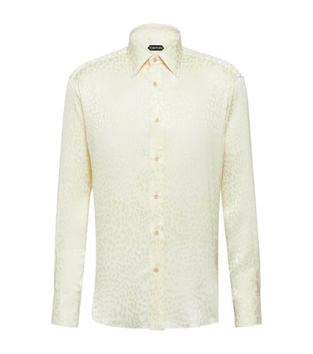 Tom Ford Jacquard silk shirt TOM FORD