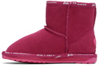 EMU Kids Pink Barbie Wallaby Mini Boots