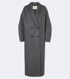 Lisa Yang Double-breasted wool and cashmere coat