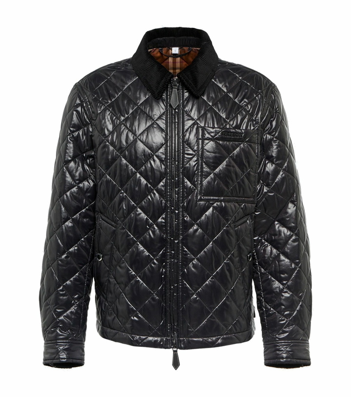 Photo: Burberry - Quilted shell jacket