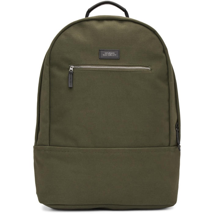 Photo: Saturdays NYC Green Hannes Backpack