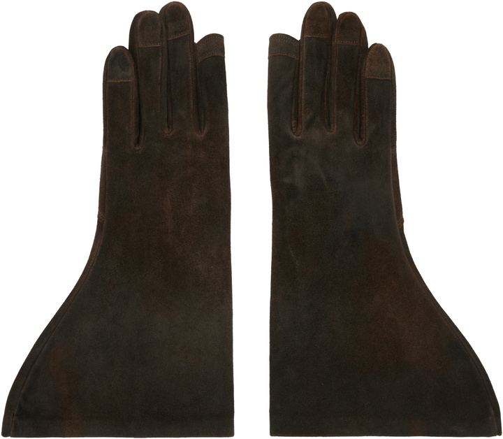 Photo: Rick Owens Indigo Concordians Gleam Gloves