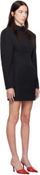 Dsquared2 Black Flipside Blazer Minidress
