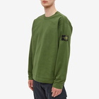 Stone Island Men's Lightweight Crew Sweat in Olive