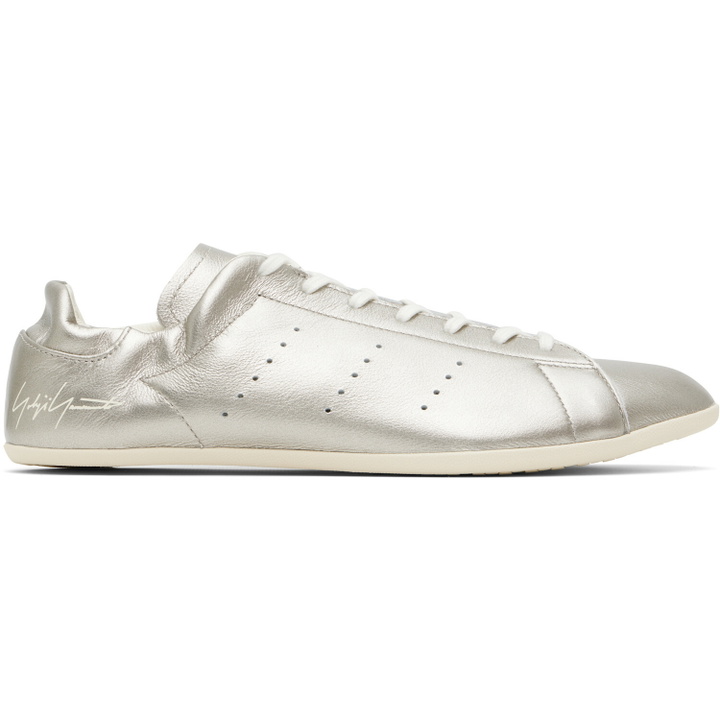 Photo: Y-3 Silver Stan Smith Lo Pro Sneakers