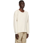 John Elliott Off-White Thermal Long Sleeve T-Shirt