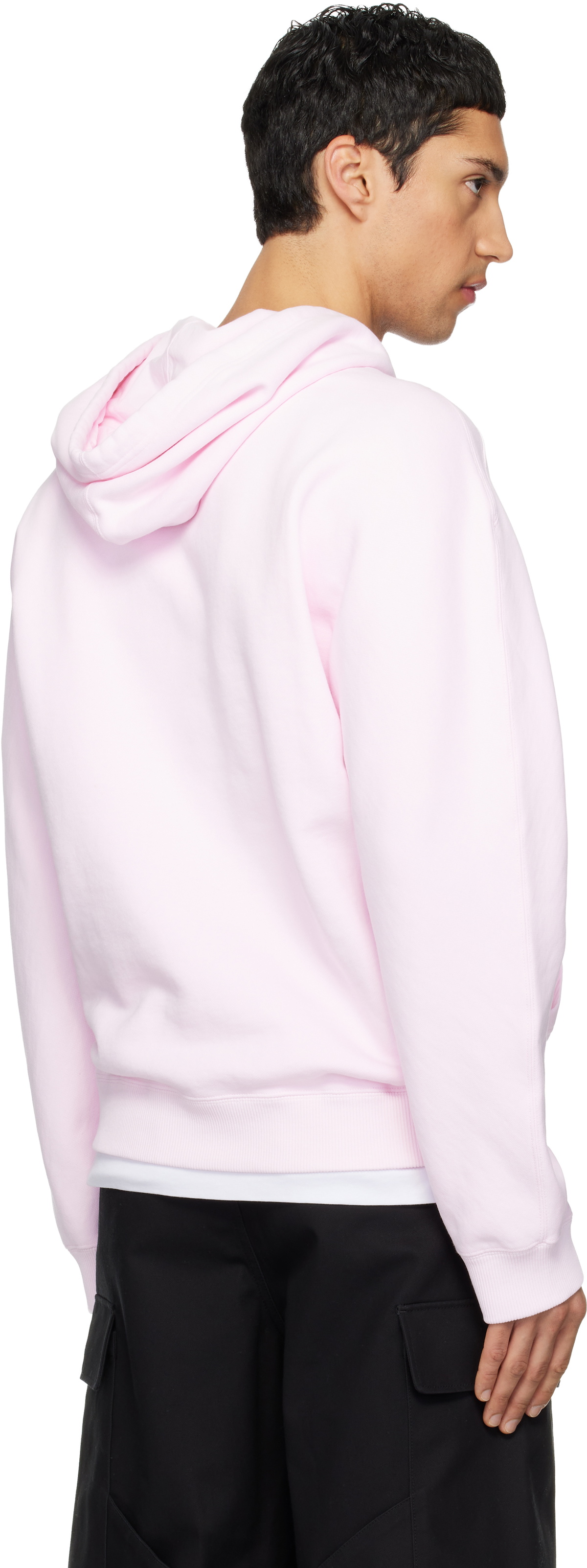Courrèges Pink Oversized Hoodie