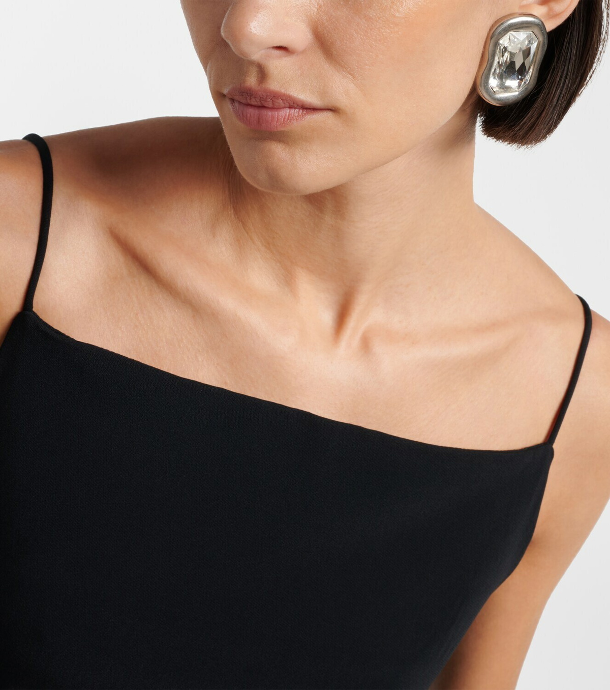 Givenchy Sculptural Crystal embellished earrings