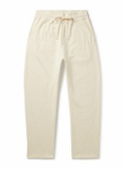 John Elliott - Studio Fleece Sendai Slim-Fit Cotton-Jersey Sweatpants - Neutrals