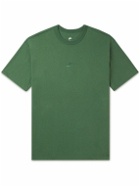 Nike - Logo-Embroidered Cotton-Jersey T-Shirt - Green
