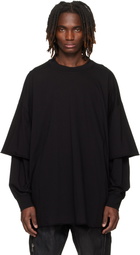 Rick Owens DRKSHDW Black Temple Tommy Hustler Sweatshirt
