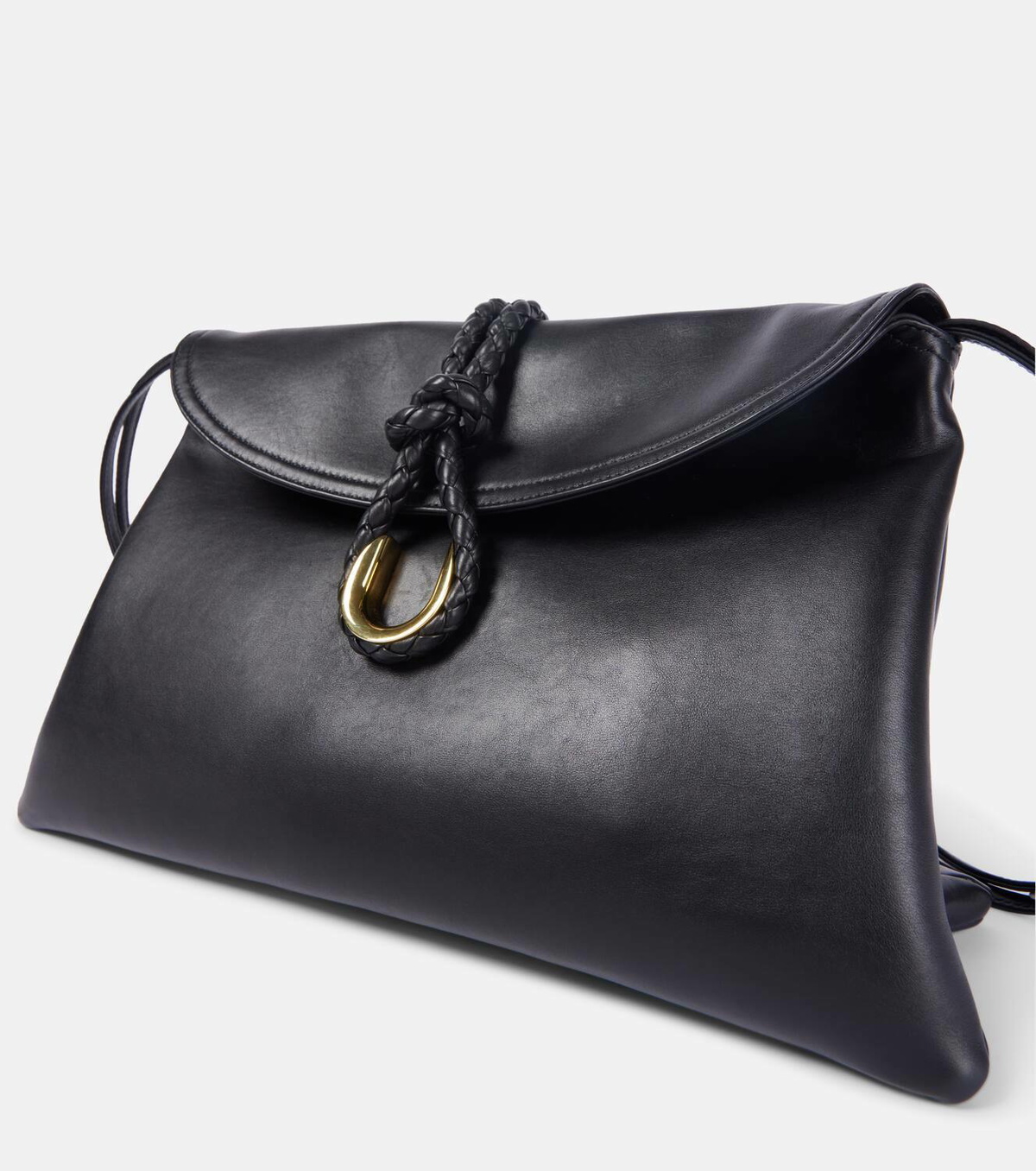 VIP【送料関税込】BOTTEGA VENETA LIBERTA LEATHER CROSSBODYBAG Liberta Mini leather crossbody bag in black - Bottega Veneta