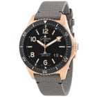 Glashutte Original SeaQ Panorama Automatic Black Dial Mens Watch 1-36-13-03-90-34