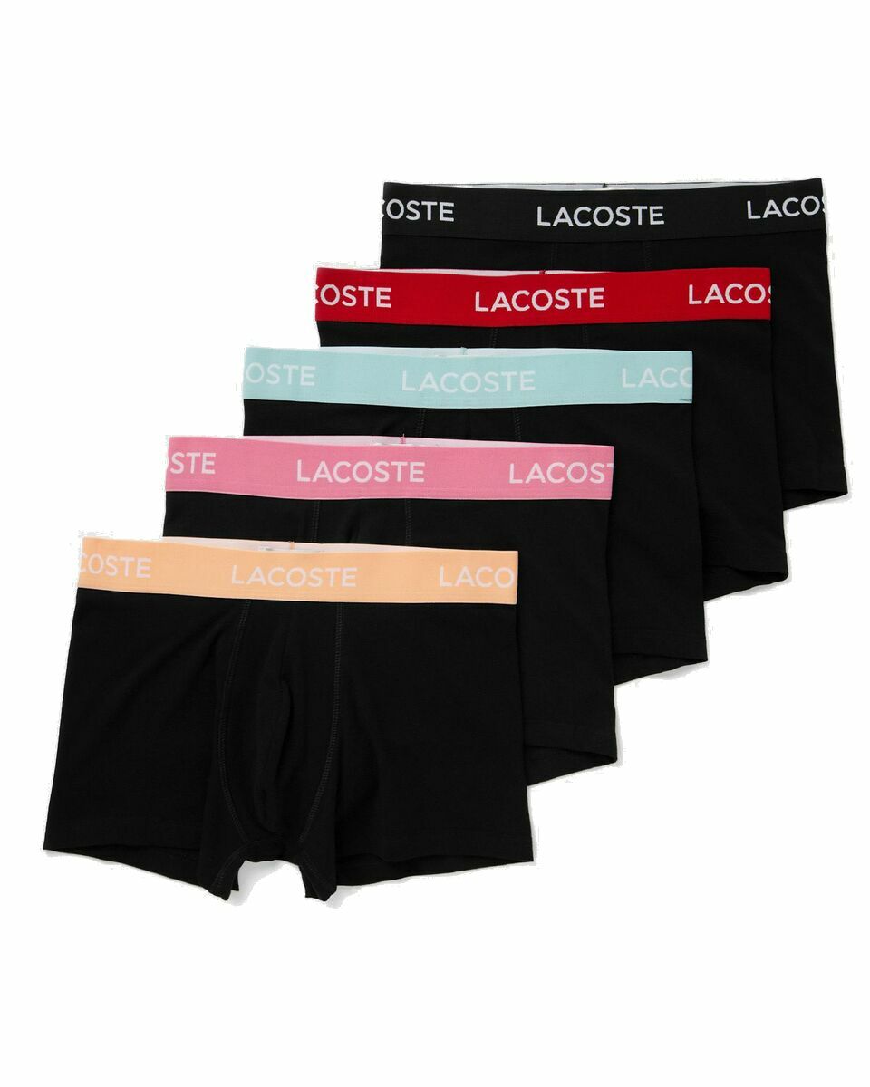 Photo: Lacoste Underwear Trunk Black - Mens - Boxers & Briefs