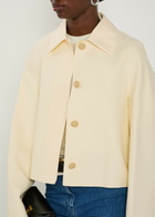 Another Tomorrow Cotton Jacket Beige