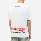 Men's AAPE Aaper Universe Basic T-Shirt in White